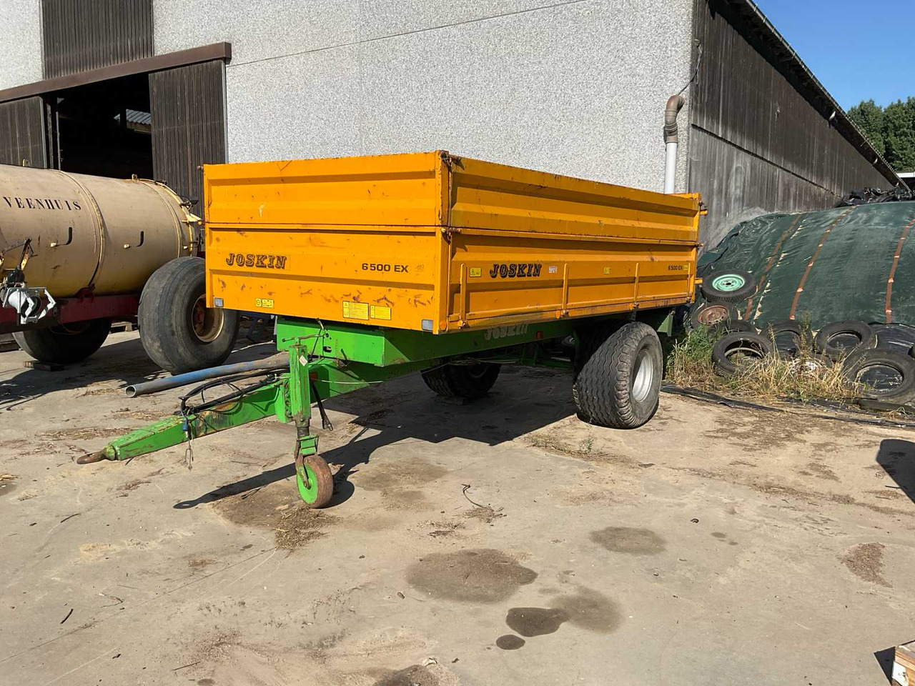 Joskin 6500 EX - Селскостопанско ремарке самосвал: снимка 1 Joskin 6500 EX - Селскостопанско ремарке самосвал: снимка 1