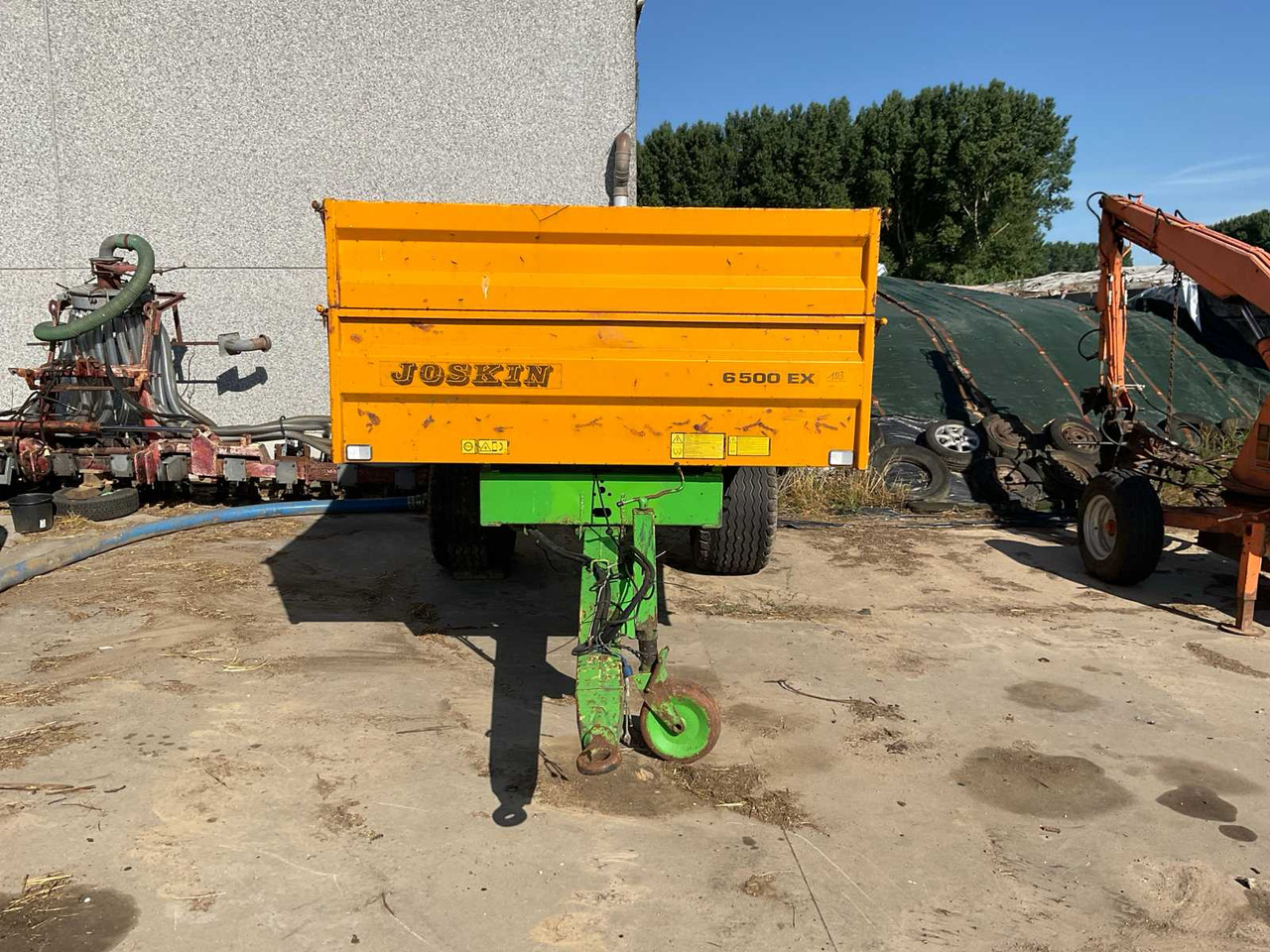 Joskin 6500 EX - Селскостопанско ремарке самосвал: снимка 4 Joskin 6500 EX - Селскостопанско ремарке самосвал: снимка 4