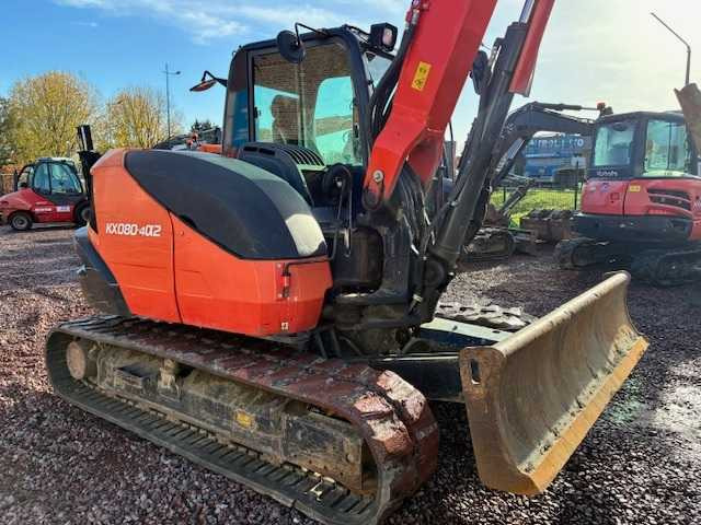 KUBOTA KX 080 MIDI CRAWLER EXCAVATOR 8 TON - Багер: снимка 3 KUBOTA KX 080 MIDI CRAWLER EXCAVATOR 8 TON - Багер: снимка 3