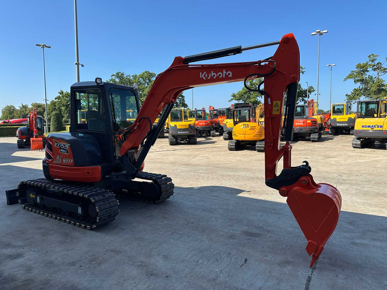 KUBOTA KX155-3 - Верижен багер: снимка 3 KUBOTA KX155-3 - Верижен багер: снимка 3