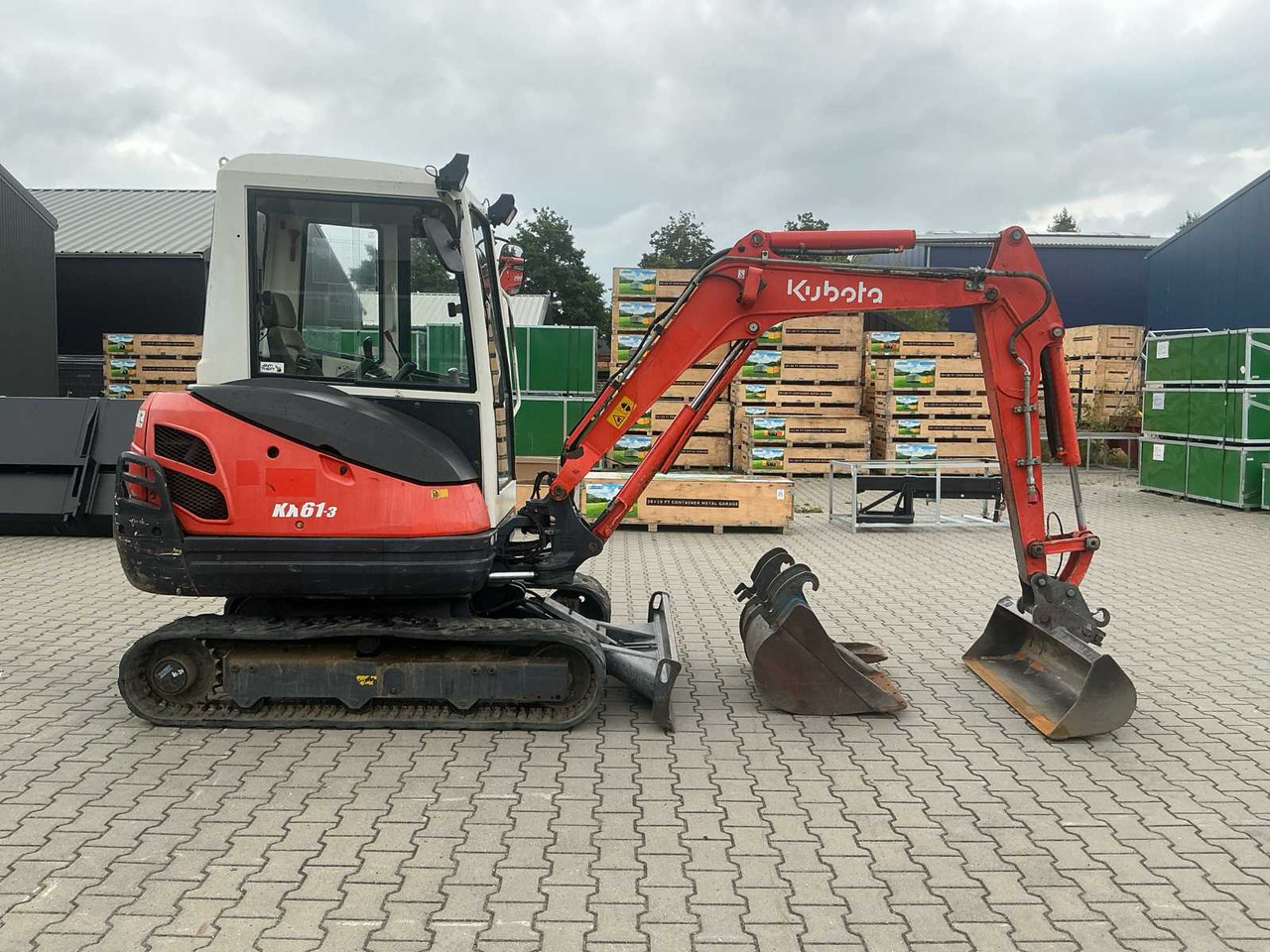 KUBOTA KX61-3 MIDI EXCAVATOR (3702 H.!) - Багер: снимка 4 KUBOTA KX61-3 MIDI EXCAVATOR (3702 H.!) - Багер: снимка 4