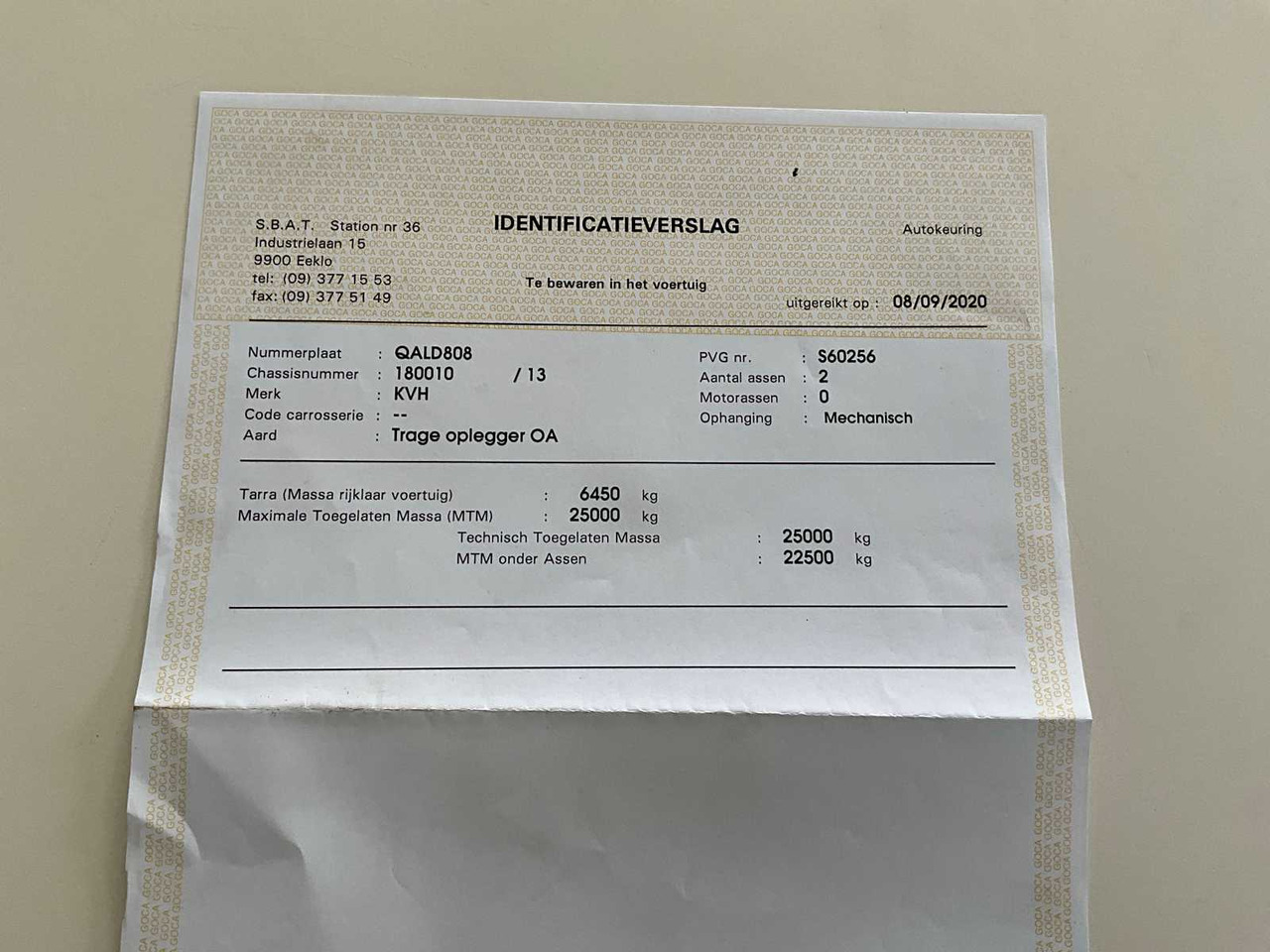 Селскостопанско ремарке самосвал KVH constructie 18TL: снимка 23