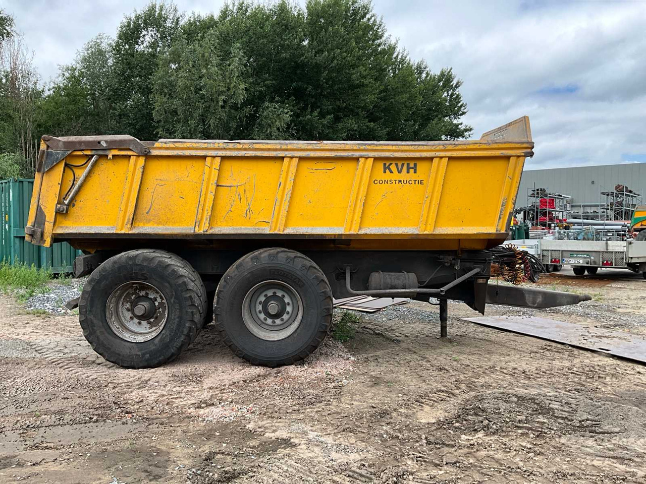 Селскостопанско ремарке самосвал KVH constructie 18TL: снимка 6