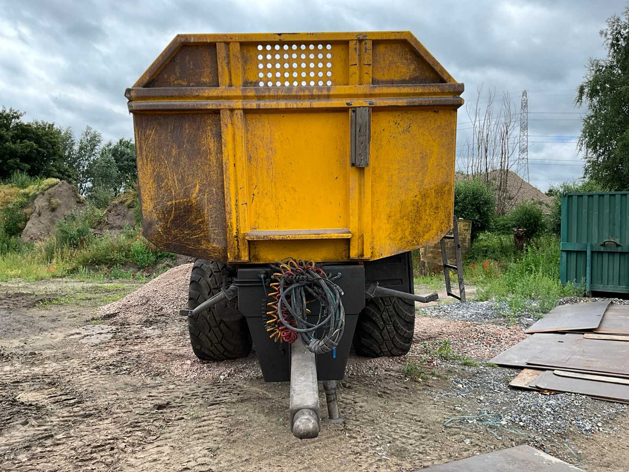Селскостопанско ремарке самосвал KVH constructie 18TL: снимка 8