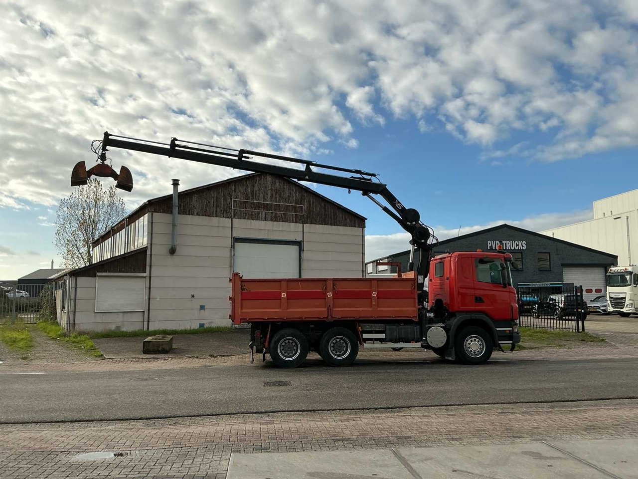 Камион 2009 SCANIA G420 TIPPER TRUCK WITH CRANE: снимка 8 Камион 2009 SCANIA G420 TIPPER TRUCK WITH CRANE: снимка 8