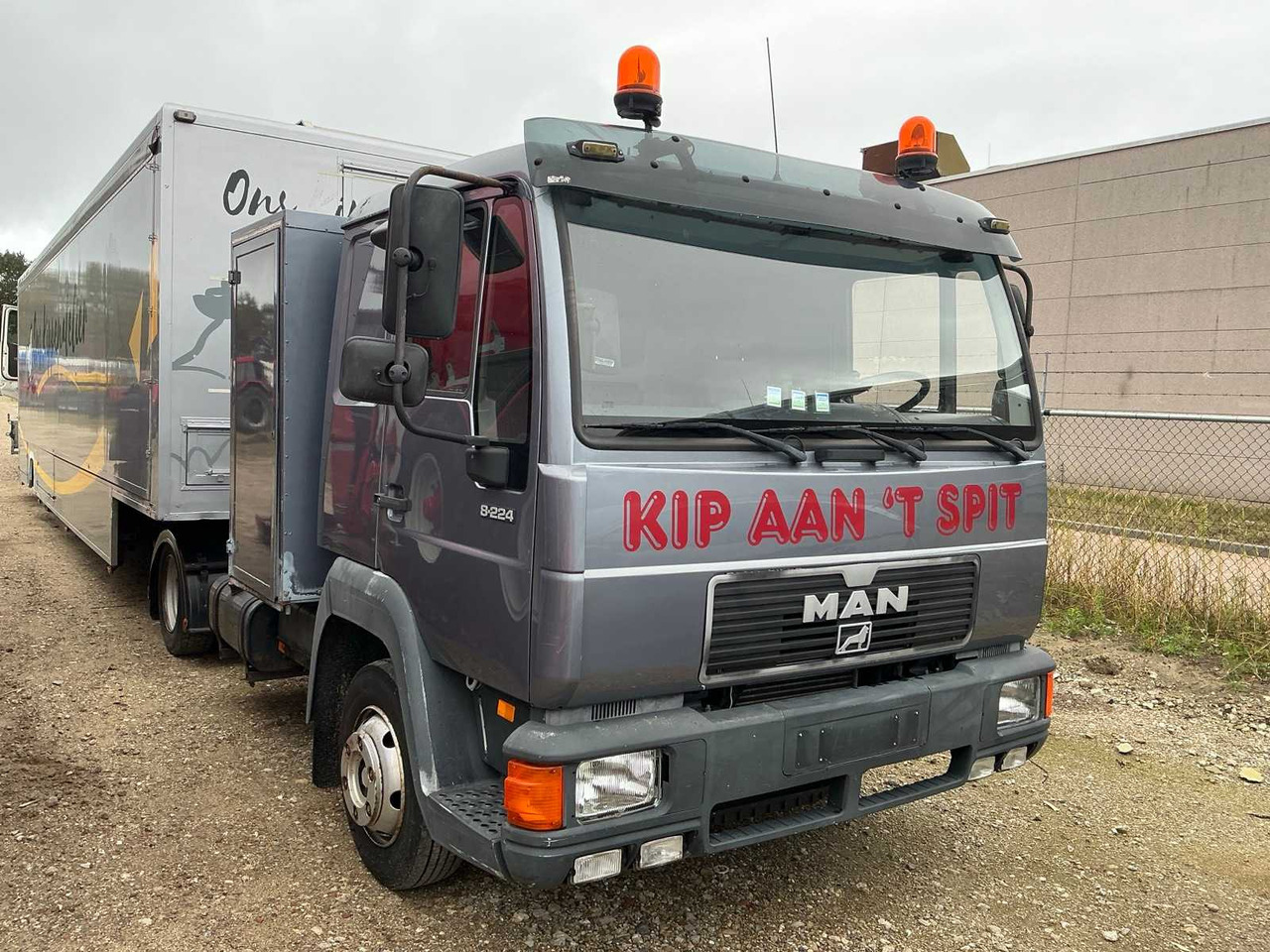 MAN 8-224 TRUCK WITH SEMI-TRAILER SALES - Камион: снимка 5 MAN 8-224 TRUCK WITH SEMI-TRAILER SALES - Камион: снимка 5