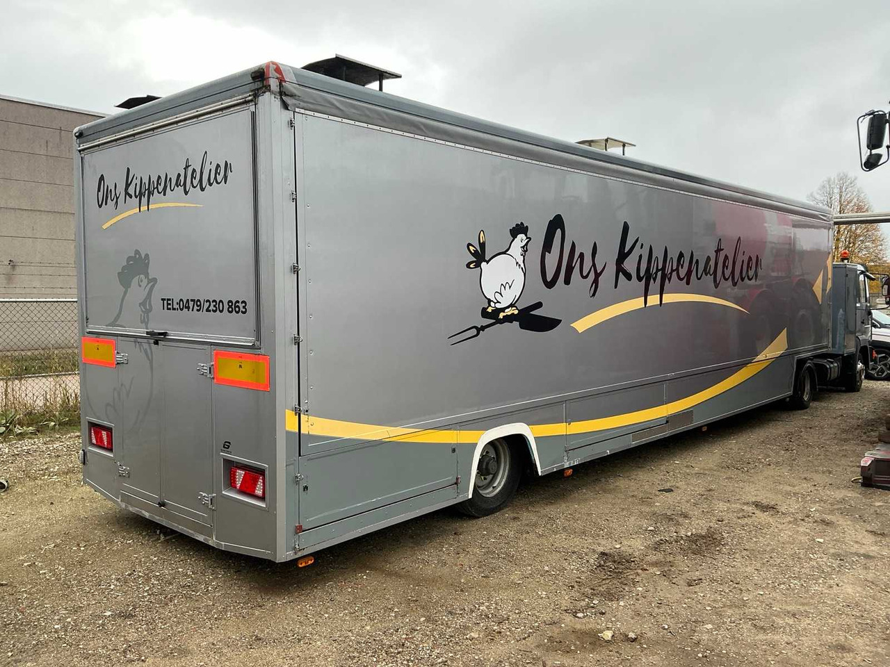 MAN 8-224 TRUCK WITH SEMI-TRAILER SALES - Камион: снимка 2 MAN 8-224 TRUCK WITH SEMI-TRAILER SALES - Камион: снимка 2