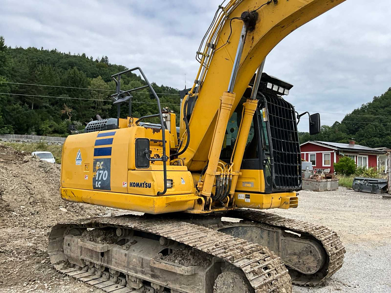 Верижен багер Komatsu PC170LC-10: снимка 7