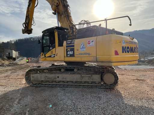 Komatsu PC490LC H - Верижен багер: снимка 3 Komatsu PC490LC H - Верижен багер: снимка 3