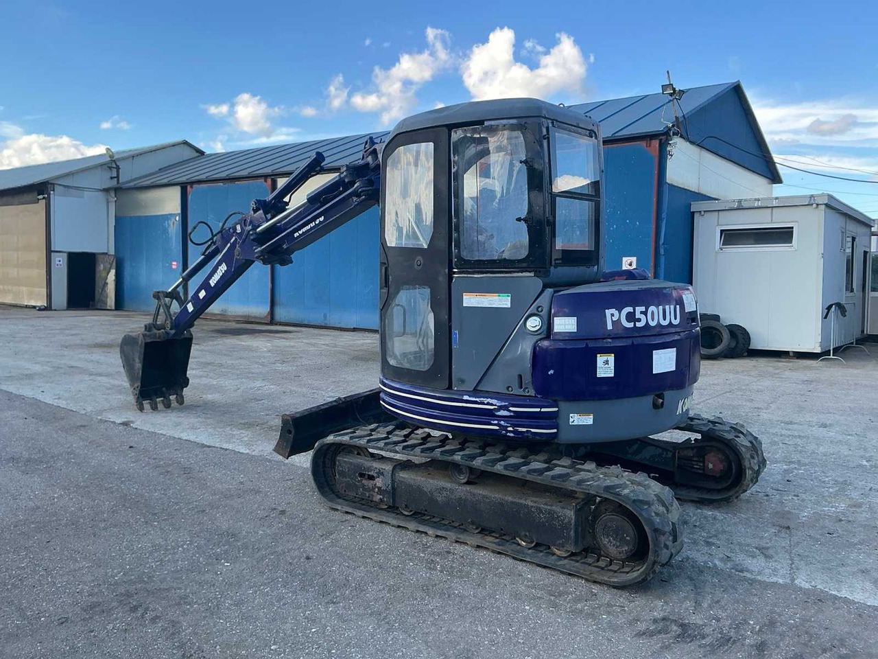 Komatsu PC50 UU-2 - Мини багер: снимка 3 Komatsu PC50 UU-2 - Мини багер: снимка 3