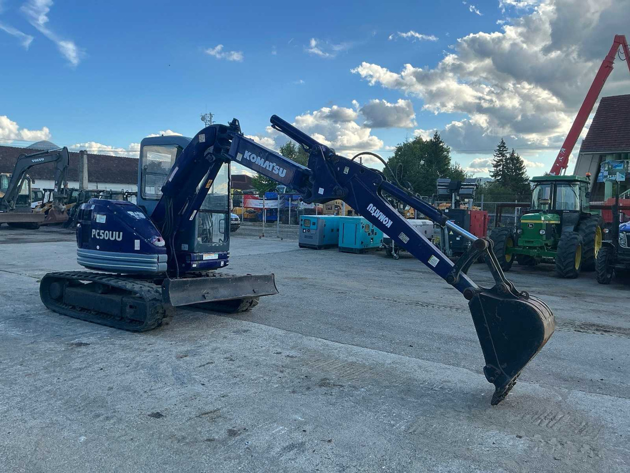 Komatsu PC50 UU-2 - Мини багер: снимка 4 Komatsu PC50 UU-2 - Мини багер: снимка 4