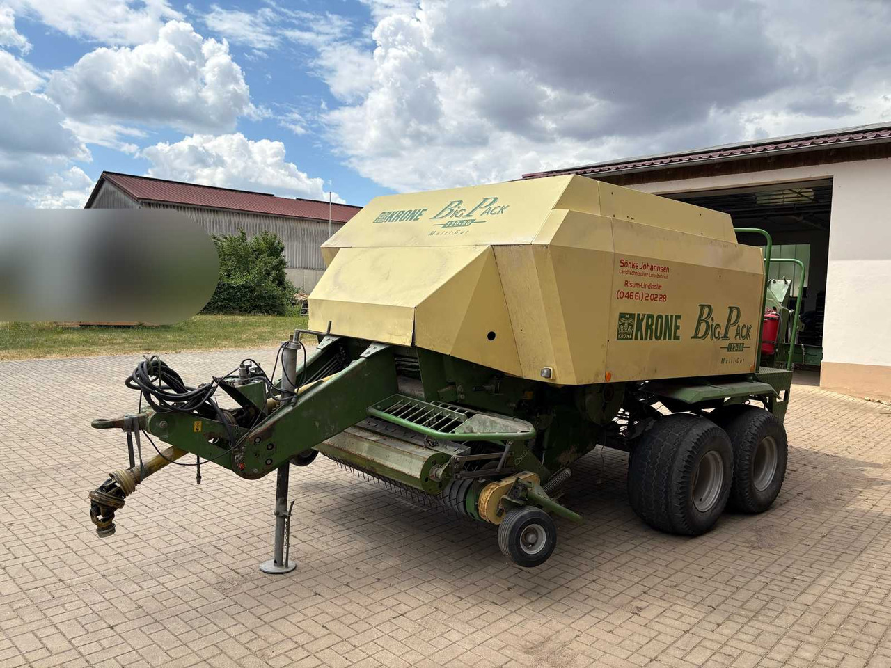 Krone Big Pack 120-80 Multi-Cut - Сламопреса за квадратни бали: снимка 1 Krone Big Pack 120-80 Multi-Cut - Сламопреса за квадратни бали: снимка 1