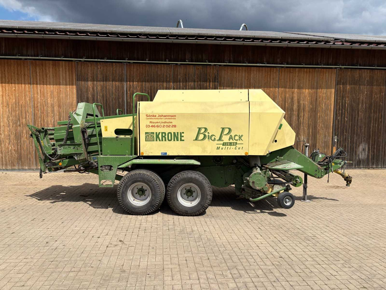 Krone Big Pack 120-80 Multi-Cut - Сламопреса за квадратни бали: снимка 4 Krone Big Pack 120-80 Multi-Cut - Сламопреса за квадратни бали: снимка 4