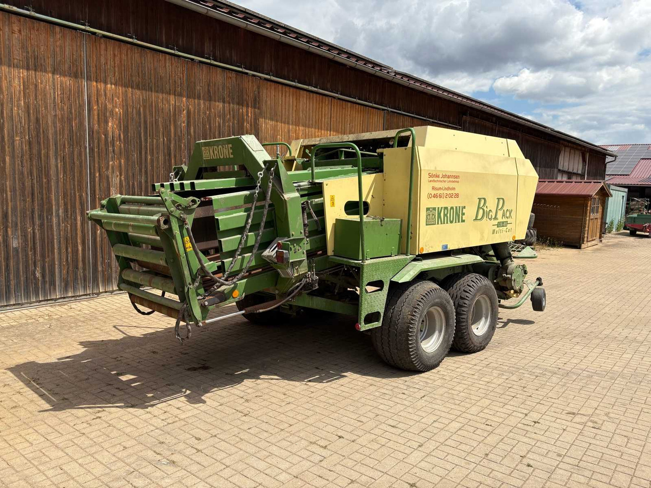 Krone Big Pack 120-80 Multi-Cut - Сламопреса за квадратни бали: снимка 5 Krone Big Pack 120-80 Multi-Cut - Сламопреса за квадратни бали: снимка 5