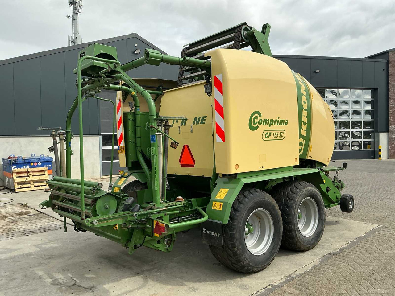 Krone Comprima CF 155 XC - Рулонна сламопреса, Машина за фолиране: снимка 5 Krone Comprima CF 155 XC - Рулонна сламопреса, Машина за фолиране: снимка 5