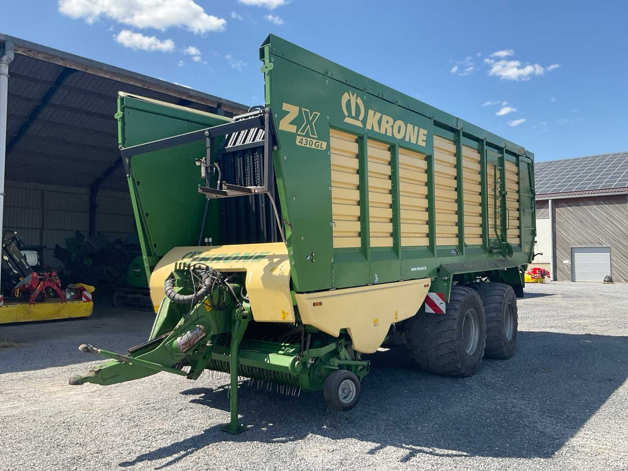 Krone ZX430 GL - Саморазтоварващо се ремарке: снимка 3 Krone ZX430 GL - Саморазтоварващо се ремарке: снимка 3