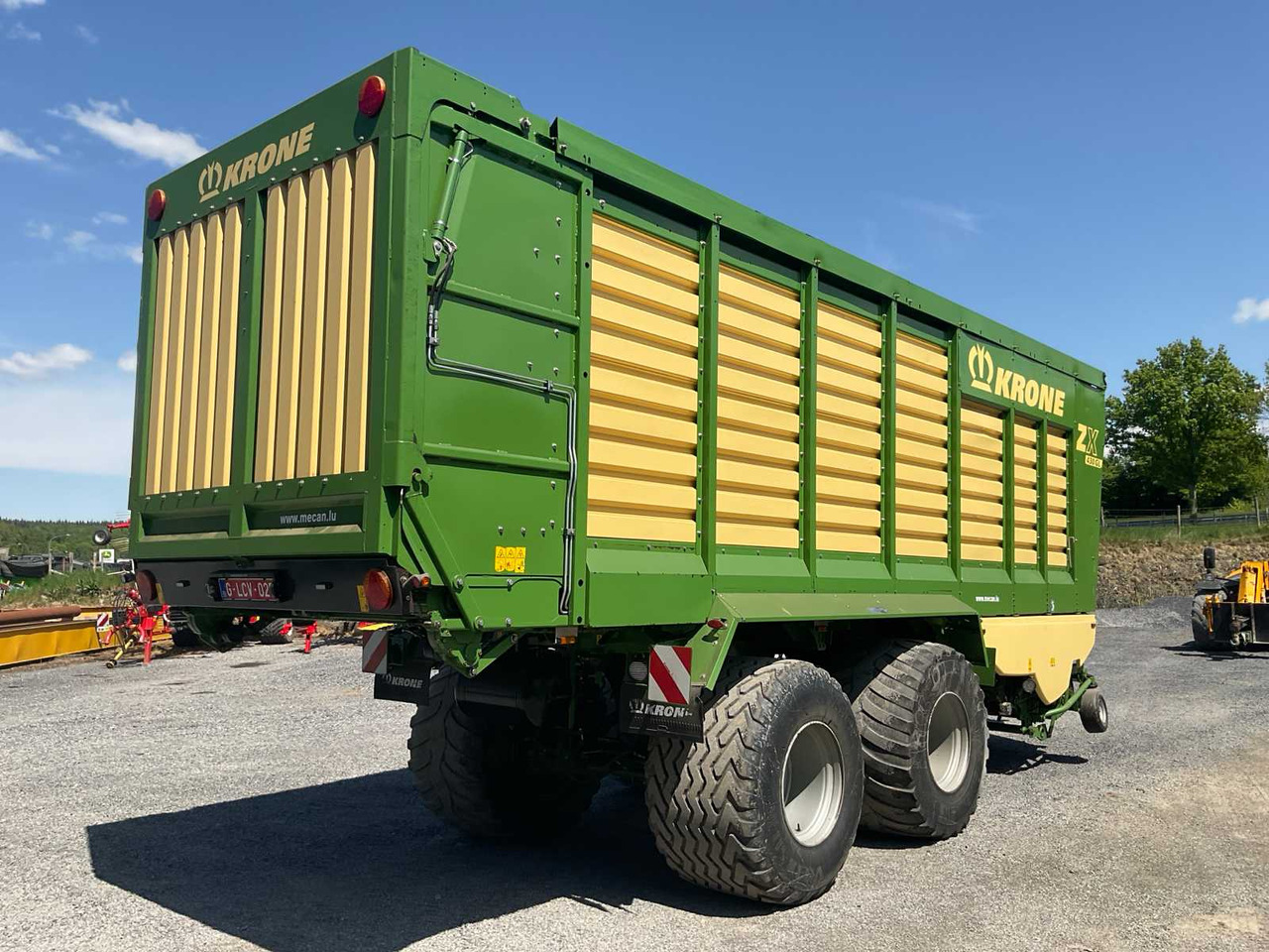 Krone ZX430GL / ZX-2A - Саморазтоварващо се ремарке: снимка 5 Krone ZX430GL / ZX-2A - Саморазтоварващо се ремарке: снимка 5