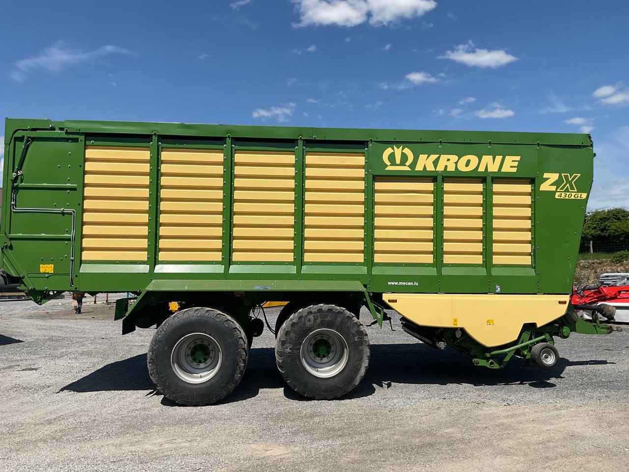 Krone ZX430GL / ZX-2A - Саморазтоварващо се ремарке: снимка 4 Krone ZX430GL / ZX-2A - Саморазтоварващо се ремарке: снимка 4