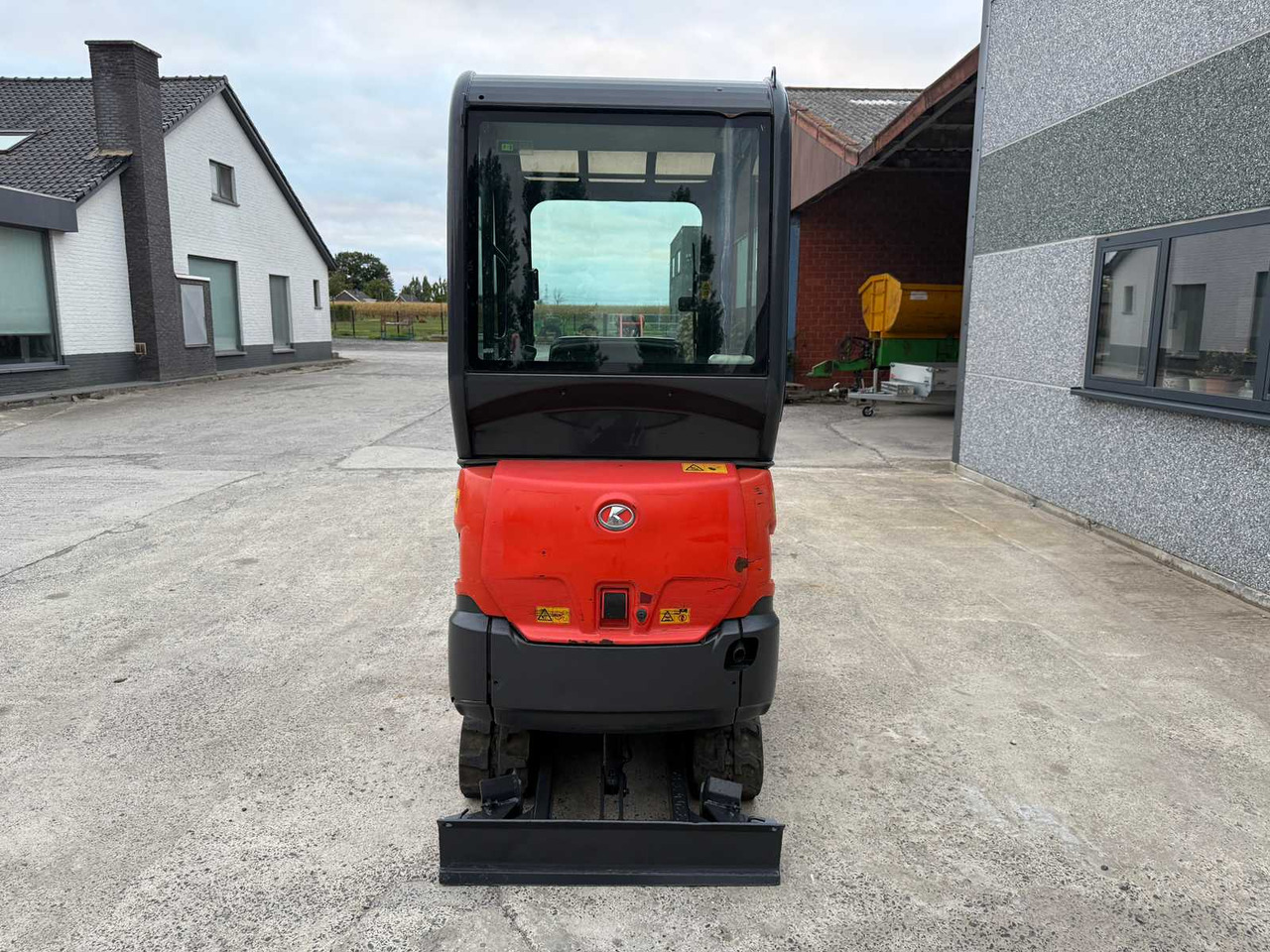 Kubota KX 016-4 - Мини багер: снимка 4 Kubota KX 016-4 - Мини багер: снимка 4