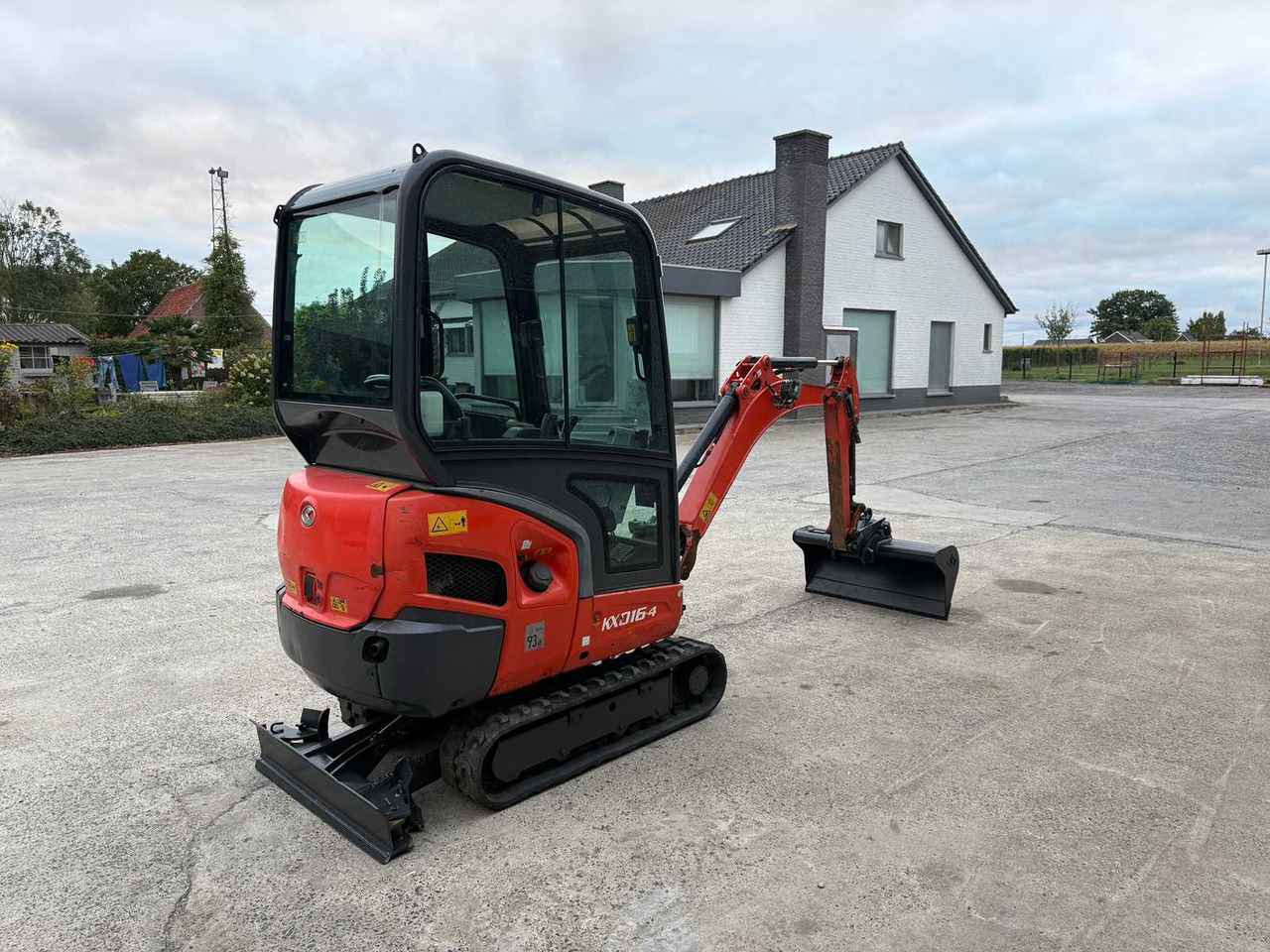 Kubota KX 016-4 - Мини багер: снимка 5 Kubota KX 016-4 - Мини багер: снимка 5