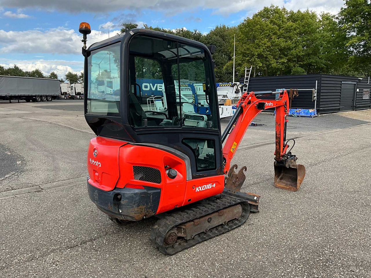 Kubota KX016-4 - Мини багер: снимка 5 Kubota KX016-4 - Мини багер: снимка 5