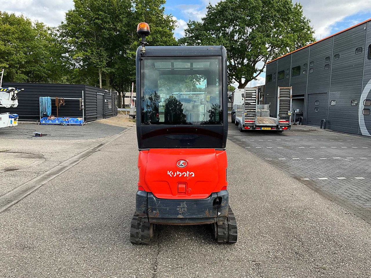 Kubota KX016-4 - Мини багер: снимка 4 Kubota KX016-4 - Мини багер: снимка 4