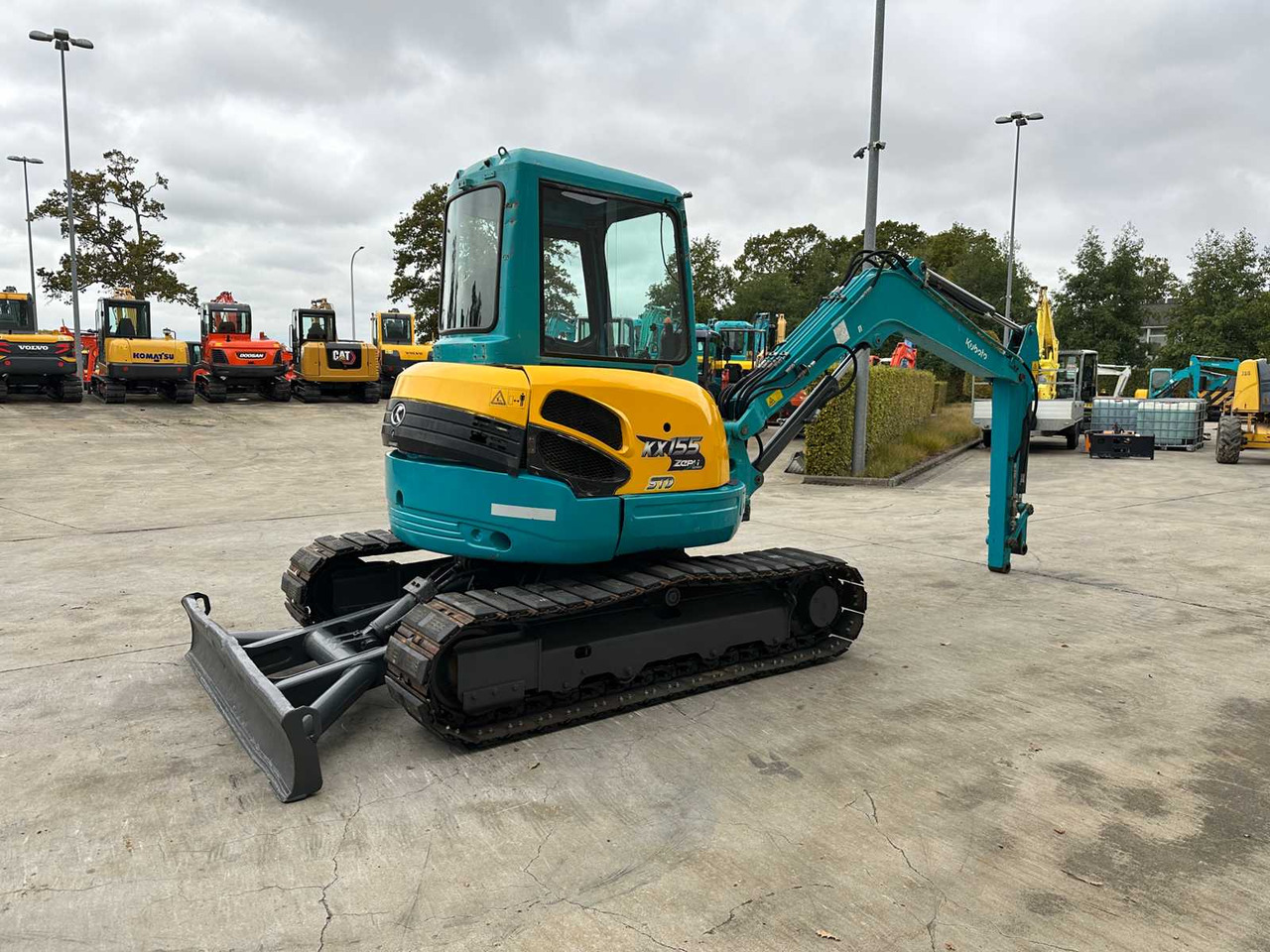 Kubota KX155-3 - Верижен багер: снимка 4 Kubota KX155-3 - Верижен багер: снимка 4