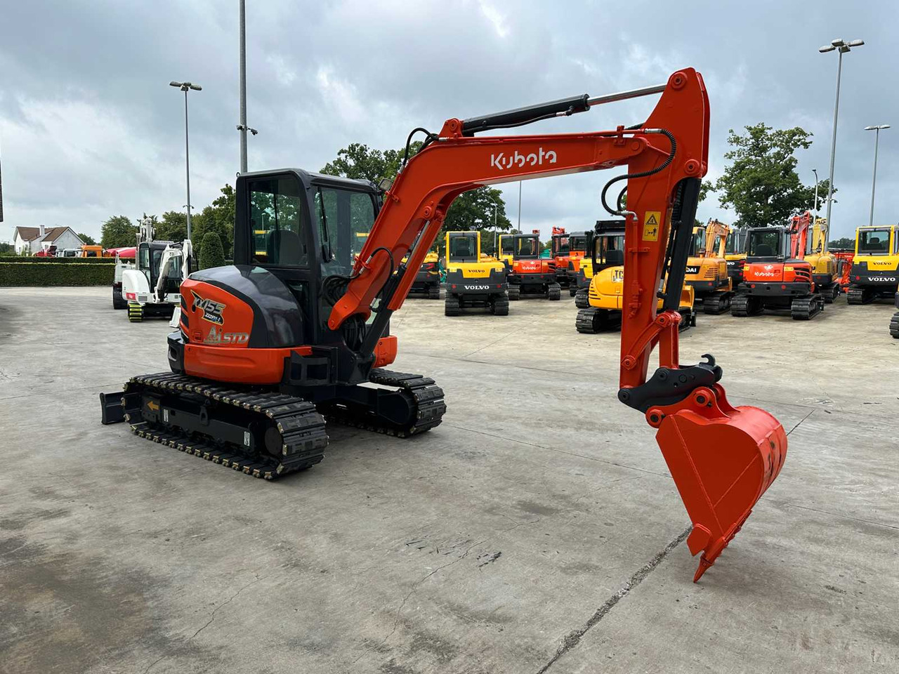 Kubota KX155-5 - Верижен багер: снимка 3 Kubota KX155-5 - Верижен багер: снимка 3