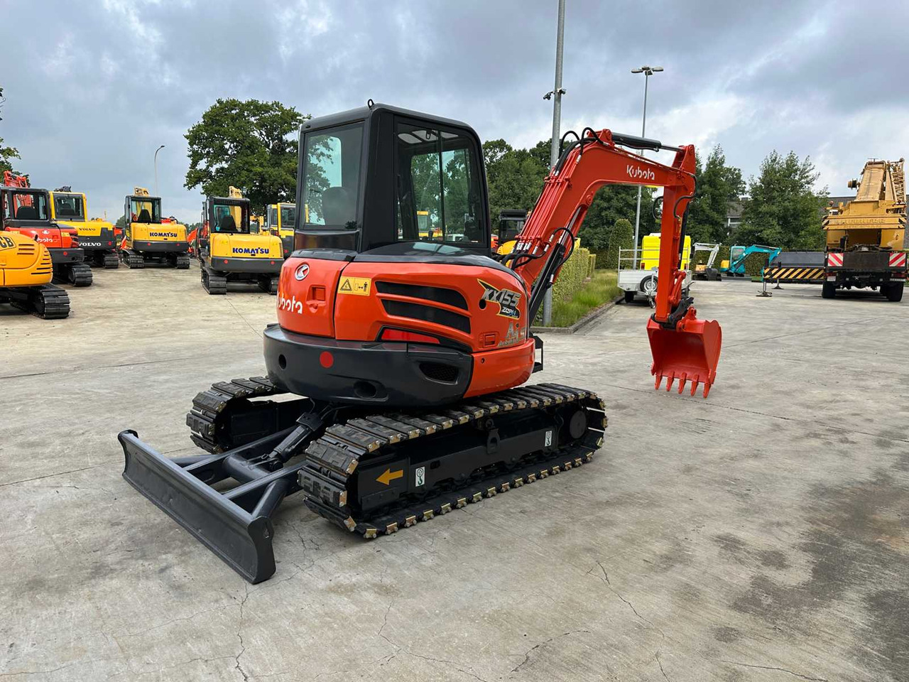 Kubota KX155-5 - Верижен багер: снимка 4 Kubota KX155-5 - Верижен багер: снимка 4