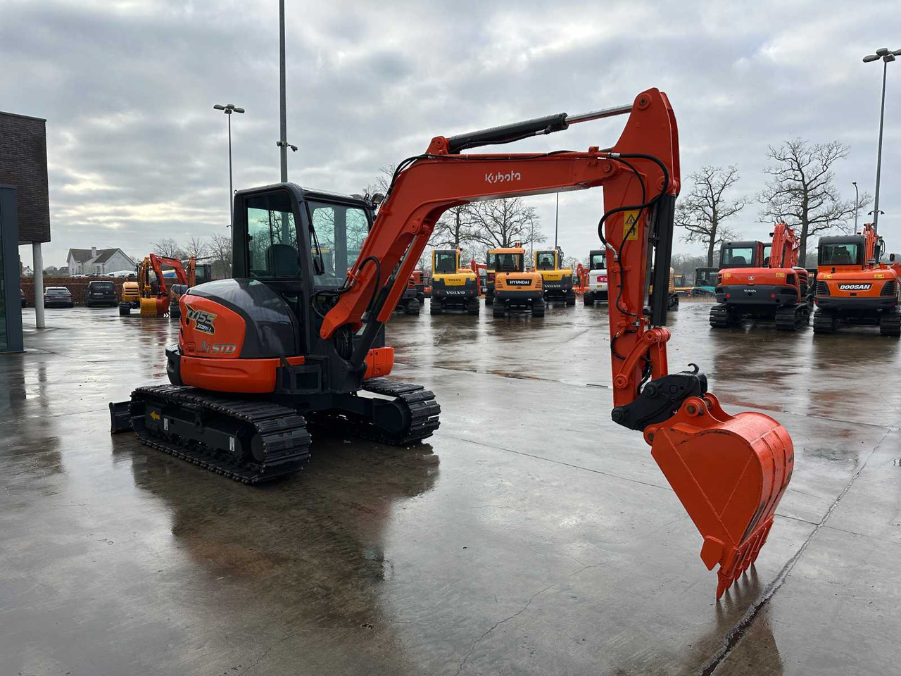 Kubota KX155-5 - Верижен багер: снимка 3 Kubota KX155-5 - Верижен багер: снимка 3