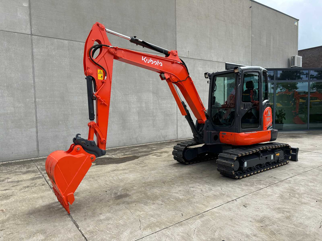 Kubota KX165-5 - Верижен багер: снимка 1 Kubota KX165-5 - Верижен багер: снимка 1