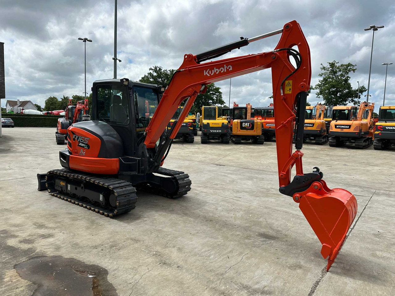 Kubota KX165-5 - Верижен багер: снимка 3 Kubota KX165-5 - Верижен багер: снимка 3
