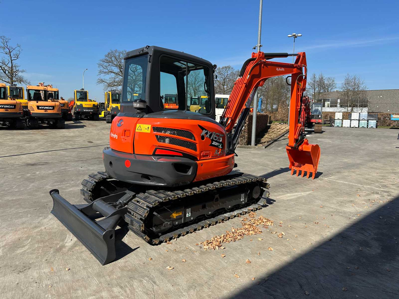 Kubota KX165-5 - Верижен багер: снимка 4 Kubota KX165-5 - Верижен багер: снимка 4