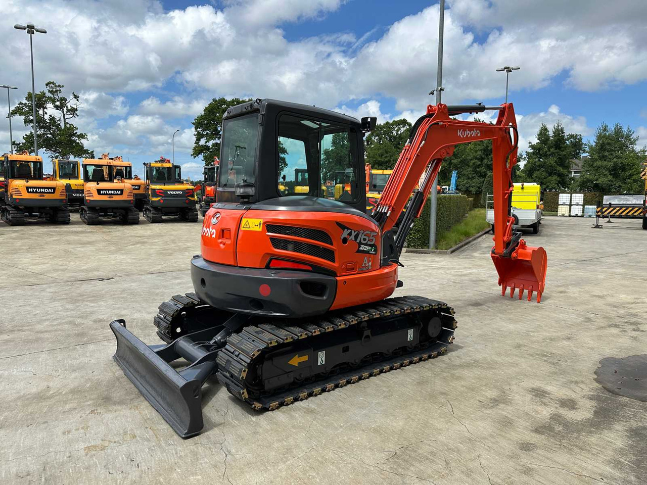 Kubota KX165-5 - Верижен багер: снимка 4 Kubota KX165-5 - Верижен багер: снимка 4