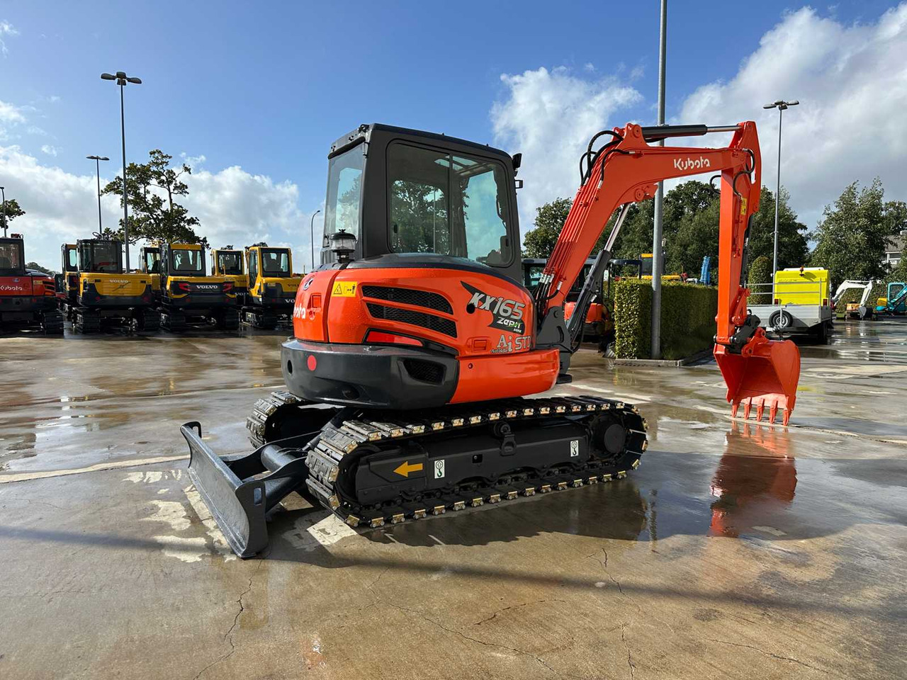 Kubota KX165-5 - Верижен багер: снимка 4 Kubota KX165-5 - Верижен багер: снимка 4