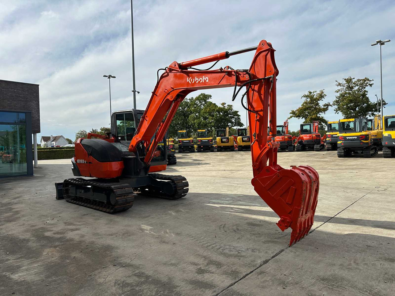 Kubota KX185-3 - Верижен багер: снимка 3 Kubota KX185-3 - Верижен багер: снимка 3