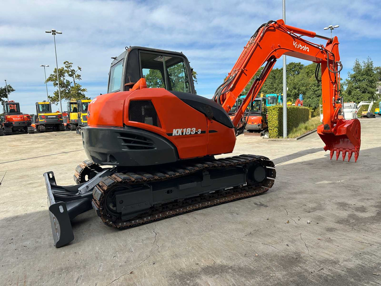 Kubota KX185-3 - Верижен багер: снимка 4 Kubota KX185-3 - Верижен багер: снимка 4