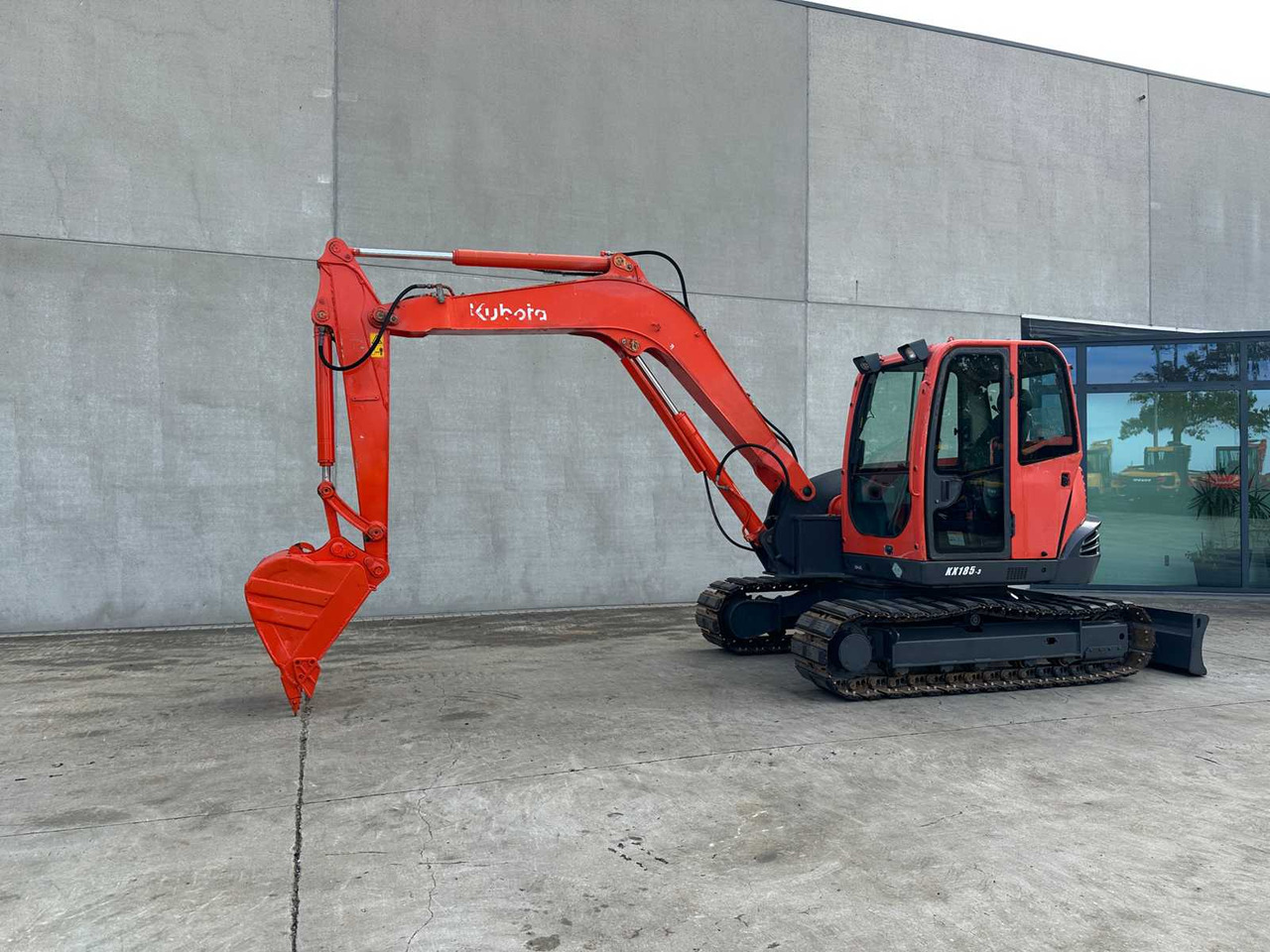 Kubota KX185-3 - Верижен багер: снимка 2 Kubota KX185-3 - Верижен багер: снимка 2