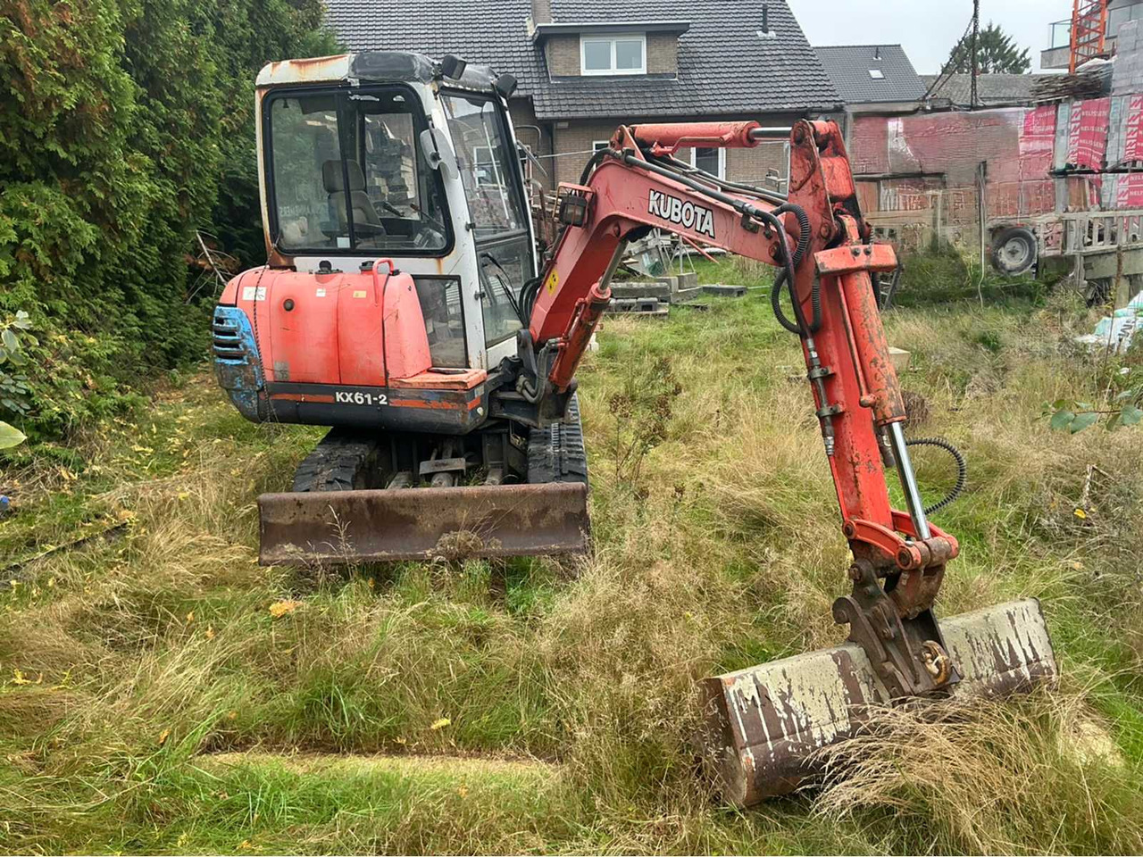 Kubota KX61-2 - Мини багер: снимка 4 Kubota KX61-2 - Мини багер: снимка 4