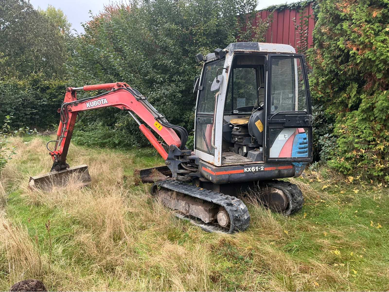 Kubota KX61-2 - Мини багер: снимка 1 Kubota KX61-2 - Мини багер: снимка 1
