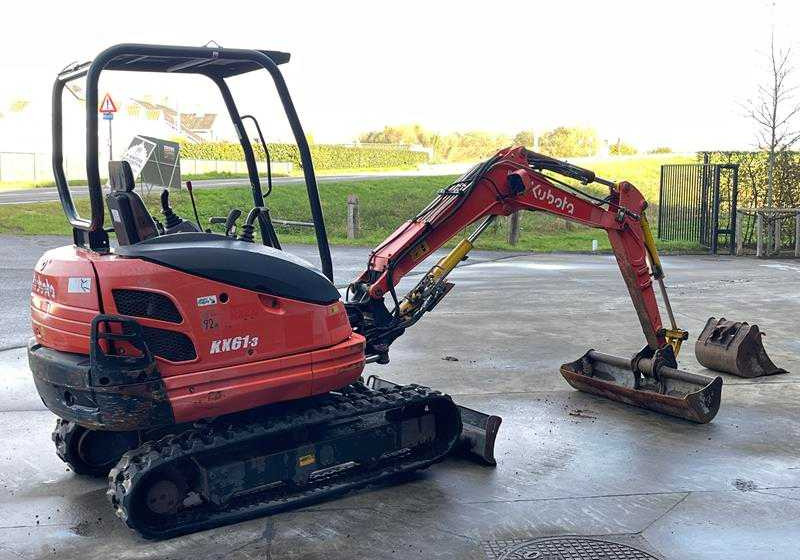 Kubota KX61-3 - Верижен багер: снимка 5 Kubota KX61-3 - Верижен багер: снимка 5
