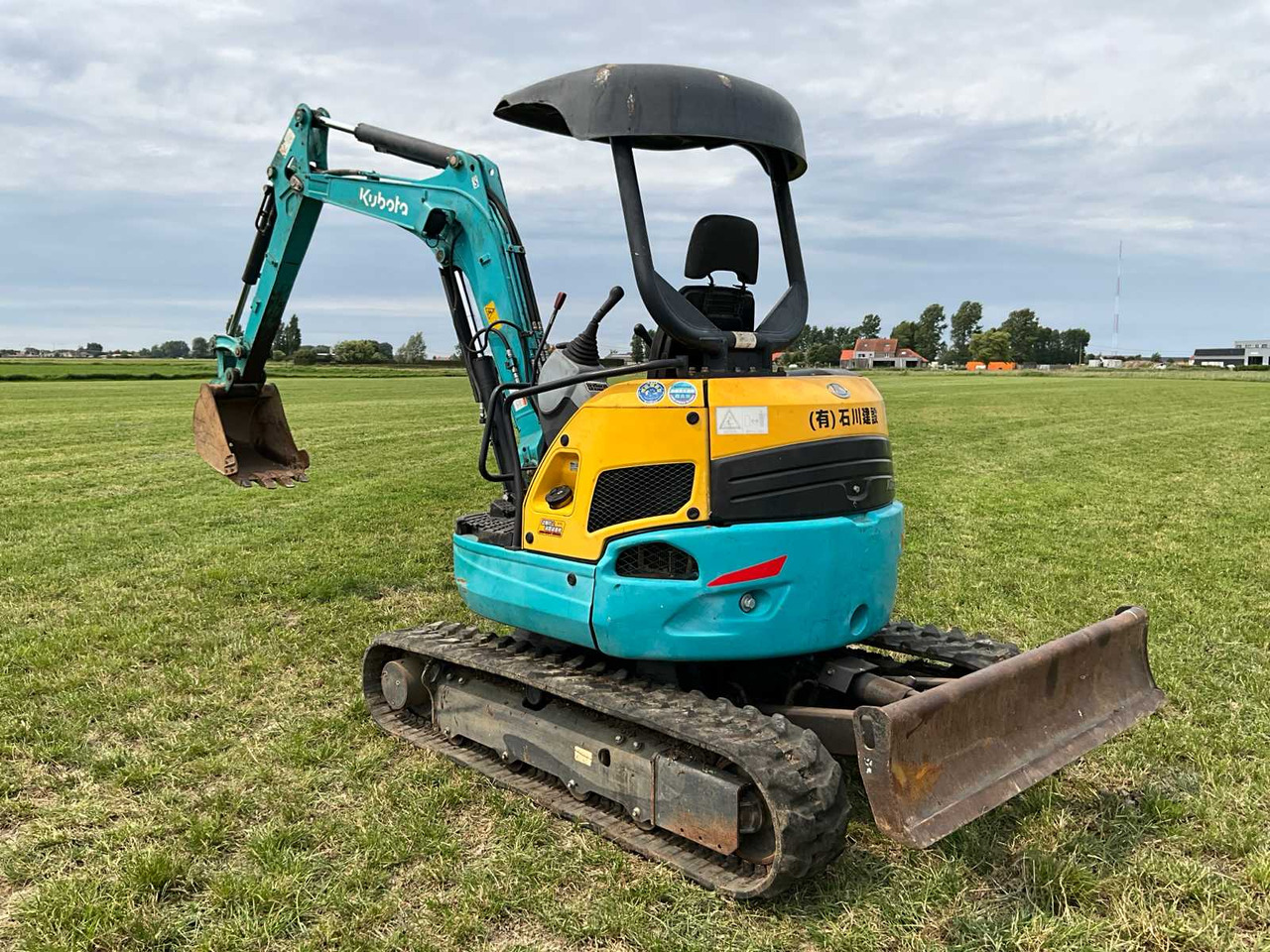Верижен багер Kubota U-30-5: снимка 7