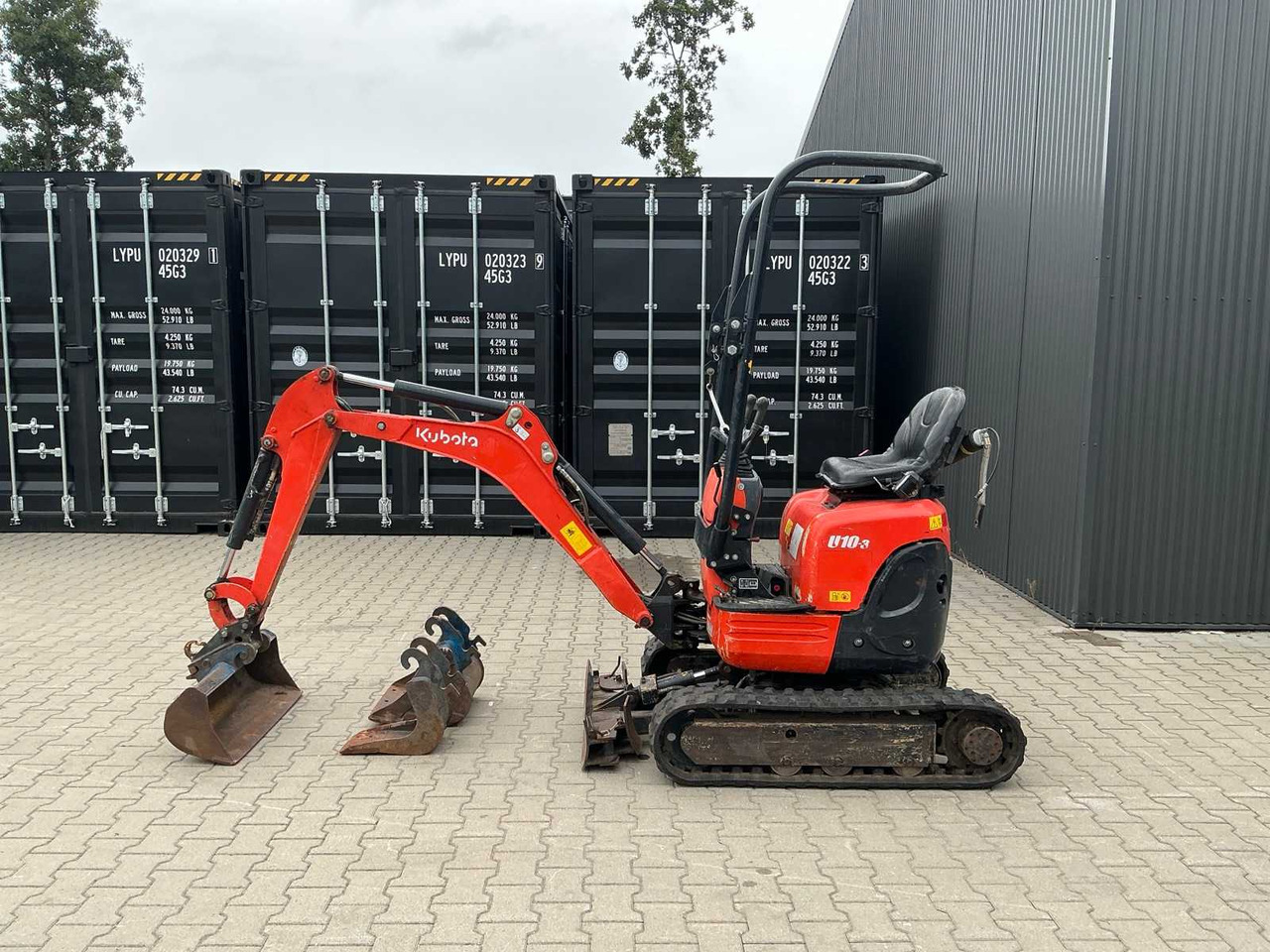 Kubota U10-3 - Мини багер: снимка 4 Kubota U10-3 - Мини багер: снимка 4