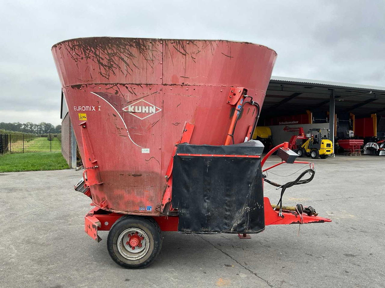Kuhn Euromix 1270 - Миксер-вагон: снимка 4 Kuhn Euromix 1270 - Миксер-вагон: снимка 4