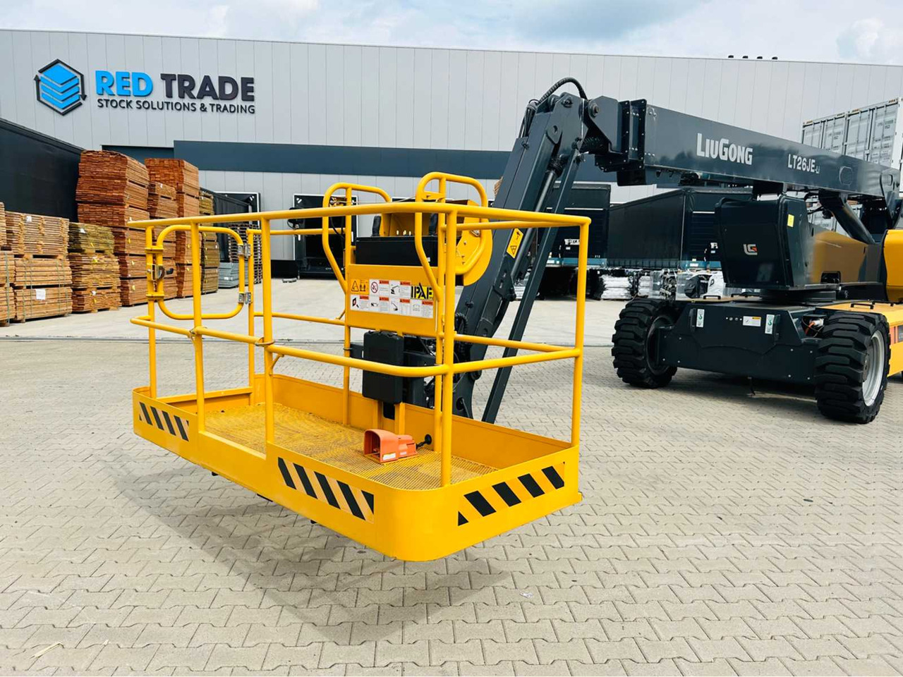 LIUGONG - 04-2023 - LT26JE-LI - TELESCOPIC BOOM LIFT 28.1M - Работна площадка: снимка 3 LIUGONG - 04-2023 - LT26JE-LI - TELESCOPIC BOOM LIFT 28.1M - Работна площадка: снимка 3