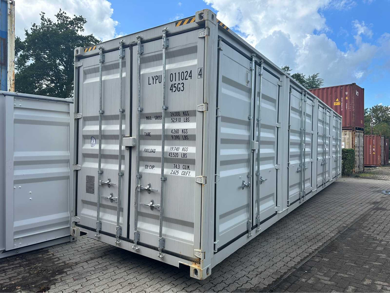 LYPU 40 ft High Cube - Морски контейнер: снимка 4 LYPU 40 ft High Cube - Морски контейнер: снимка 4