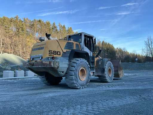 Liebherr L580 - Колесен товарач: снимка 5 Liebherr L580 - Колесен товарач: снимка 5