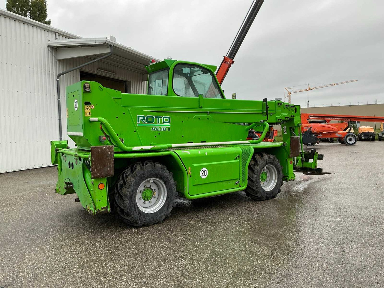 Merlo 40.18S - Мини челен товарач: снимка 4 Merlo 40.18S - Мини челен товарач: снимка 4