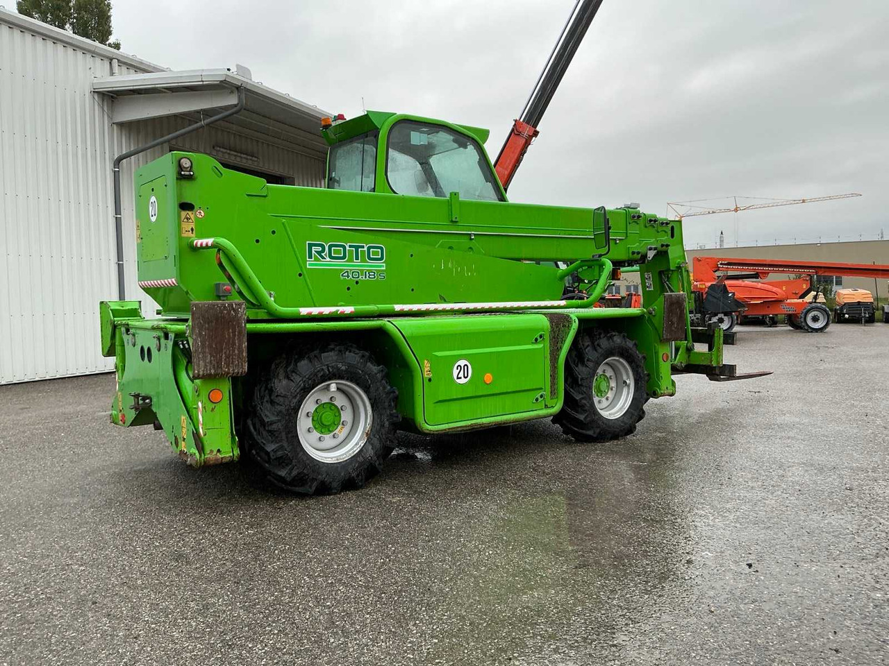 Merlo 40.18S - Мини челен товарач: снимка 4 Merlo 40.18S - Мини челен товарач: снимка 4