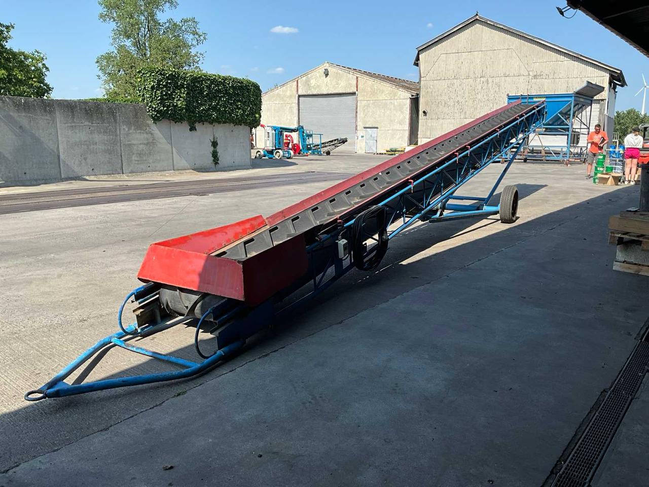 Mobile conveyor belt - toggle clamp - Лентов транспортьор: снимка 3 Mobile conveyor belt - toggle clamp - Лентов транспортьор: снимка 3